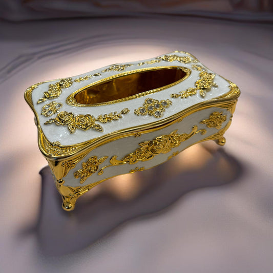 Tissue Holder - White - AVAILABLE IN STORE - CONTACT US FOR PRICE