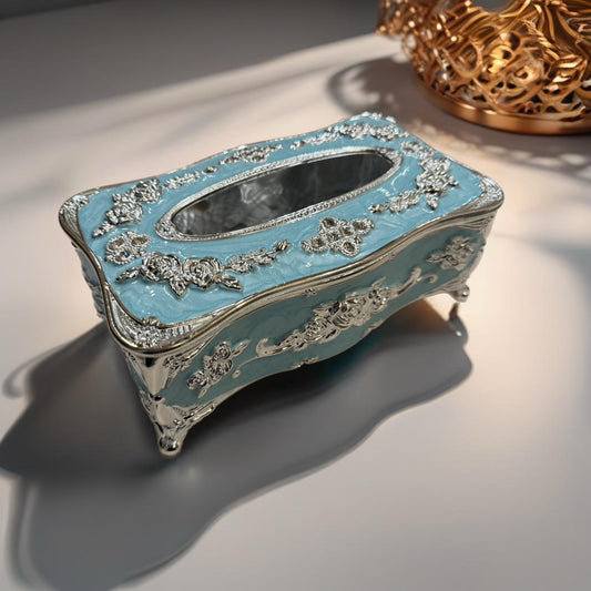 Tissue Holder - Blue - AVAILABLE IN STORE - CONTACT US FOR PRICE