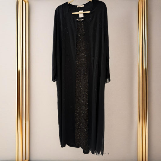 Woman’s Dress Luxury Elegant Black - Size 6 - D077 - AVAILABLE IN STORE - CONTACT US FOR PRICE