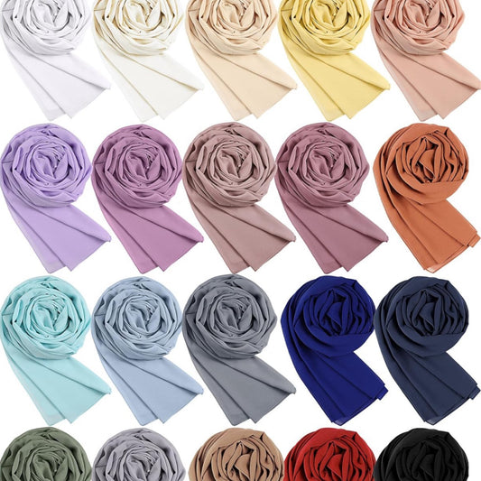 Jersey Stretchy Hijabs - Many Varieties - AVAILABLE IN STORE CONTACT US FOR PRICING