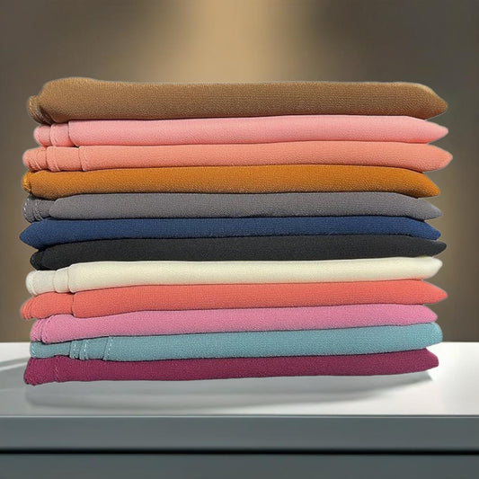 Chiffon Hijabs - High Quality - Variety of Colours - AVAILABLE IN STORE CONTACT US FOR PRICING